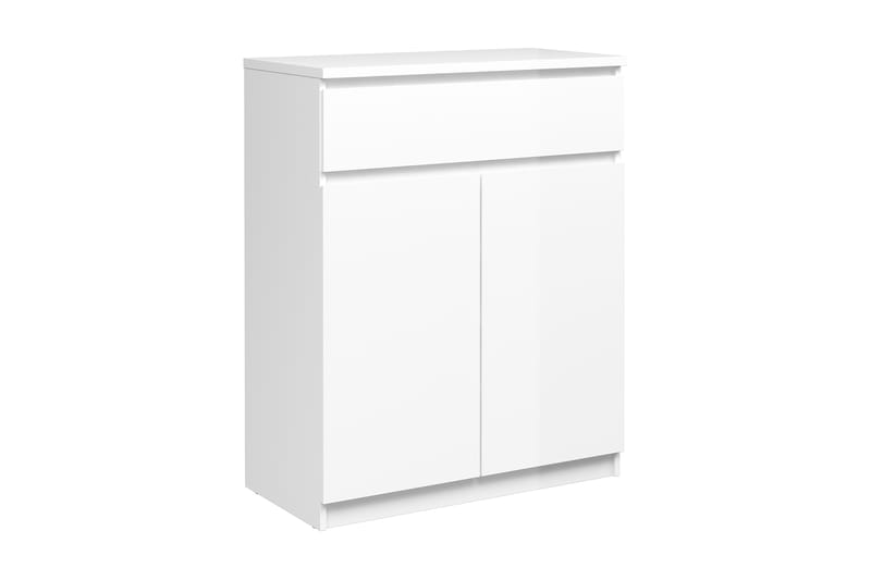 Senkki Lerna 80 cm - Valkoinen Korkeakiilto - Säilytys - Säilytyskalusteet - Senkki