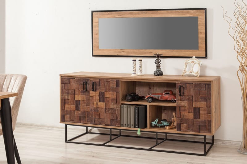 Senkki Masako Punottu - Tummanruskea - Säilytys - Säilytyskalusteet - Senkki