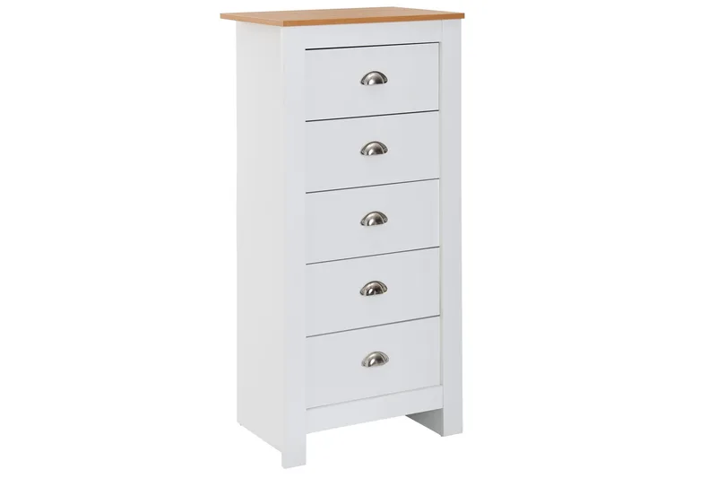 Senkki Mexus 39 cm Suorakaide, Valkoinen/Luonnonväri