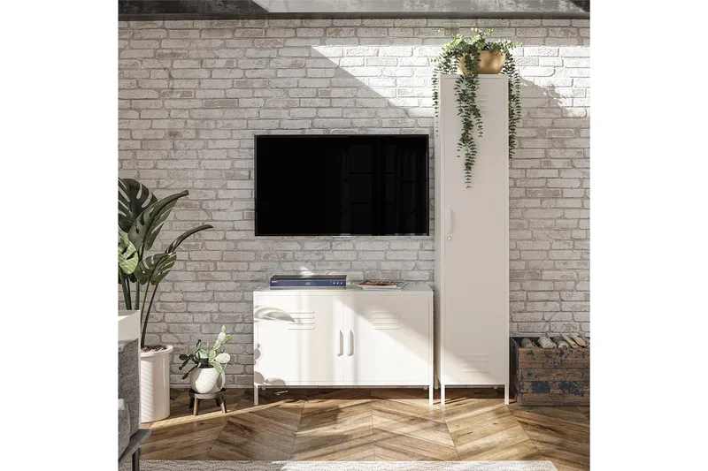 Senkki Mission District 100x40 cm Valkoinen - Dorel Home - Säilytys - Säilytyskalusteet - Senkki