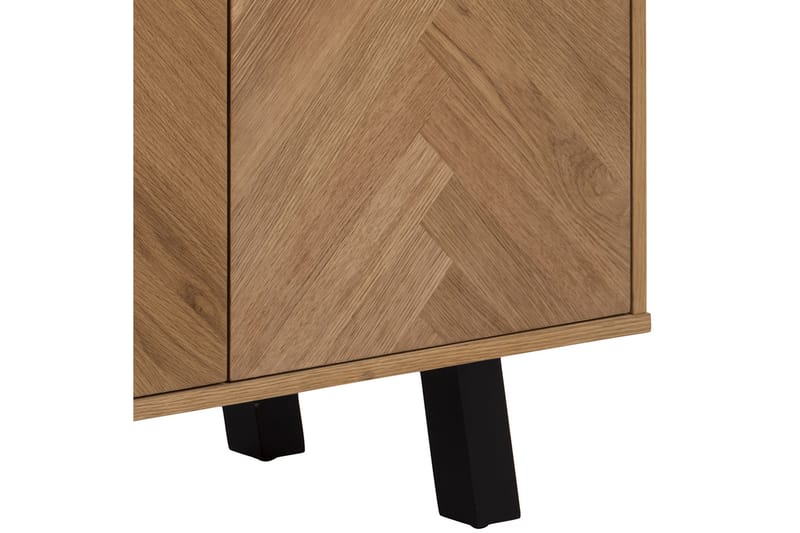 Senkki Mosina 40x150 cm - Luonnonväri/Musta - Säilytys - Säilytyskalusteet - Senkki