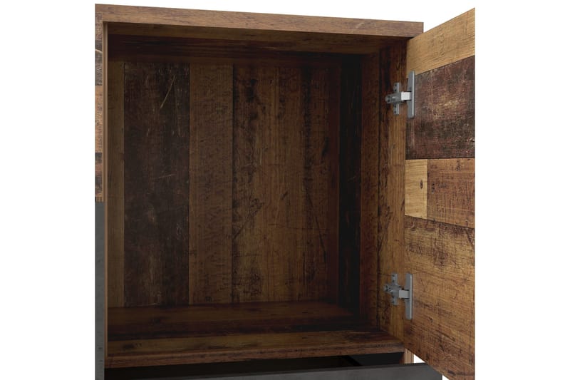 Senkki Muex 125x96 cm - Harmaa / Ruskea - Säilytys - Säilytyskalusteet - Senkki