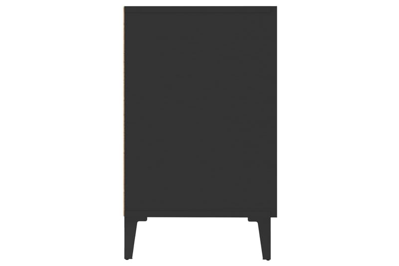 Senkki musta 100x36x60 cm tekninen puu - Musta - Säilytys - Säilytyskalusteet - Senkki