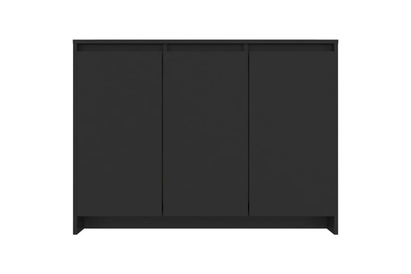 Senkki musta 102x33x75 cm lastulevy - Musta - Säilytys - Säilytyskalusteet - Senkki