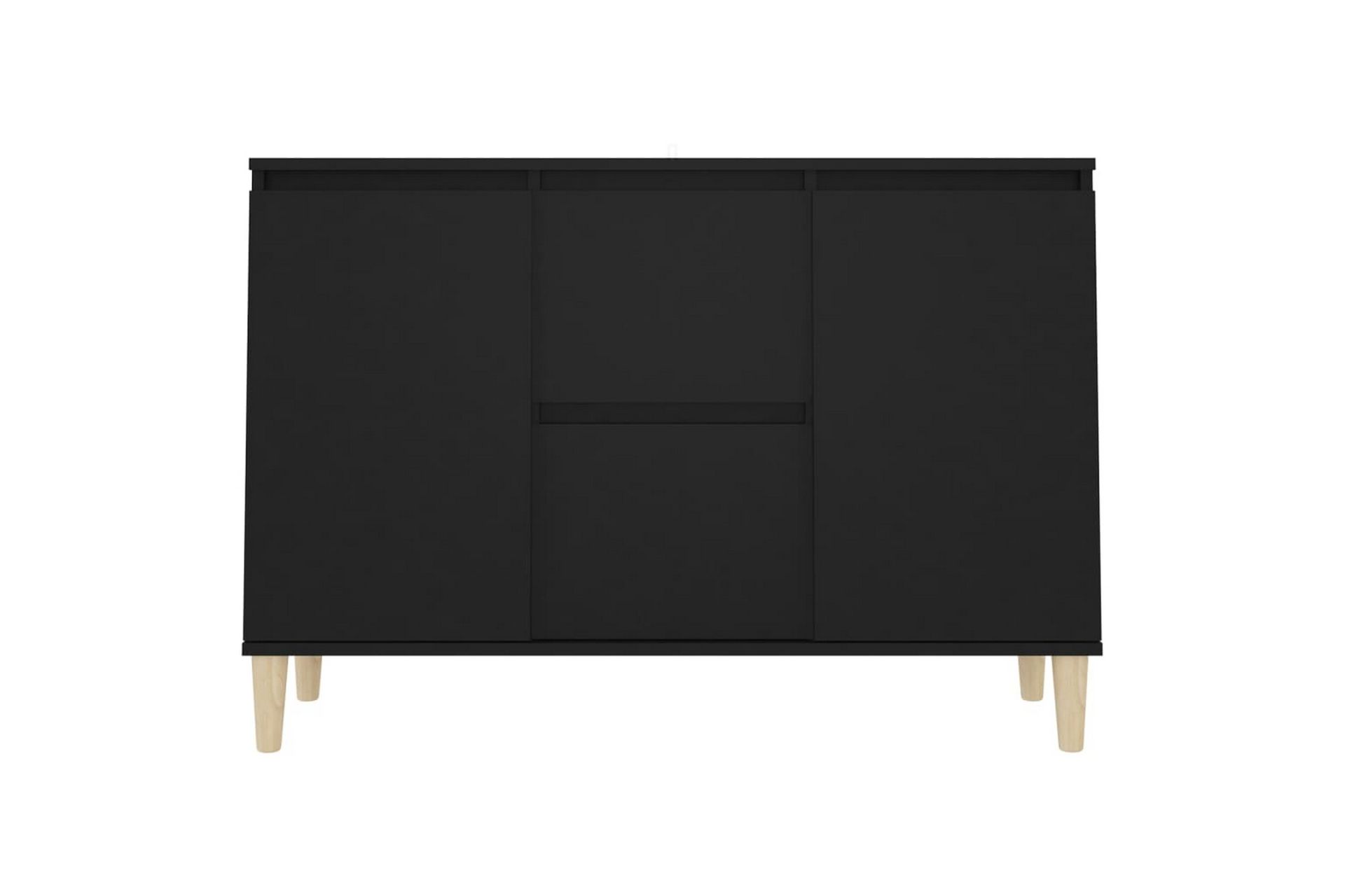 Senkki musta 103,5x35x70 cm lastulevy - Musta - Säilytys - Säilytyskalusteet - Senkki