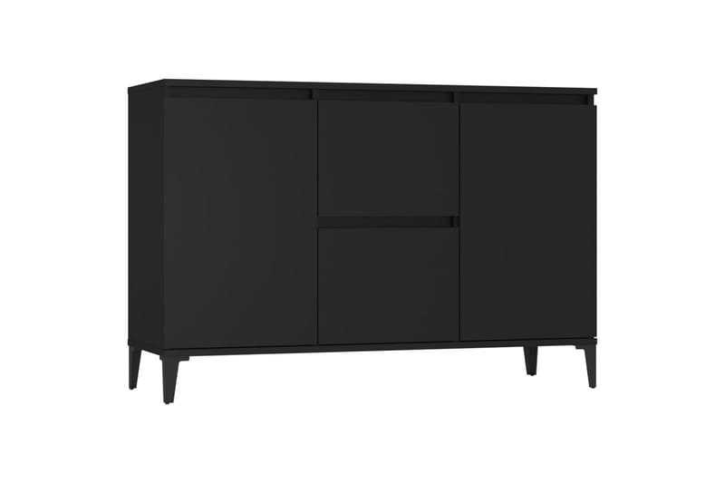 Senkki musta 104x35x70 cm lastulevy - Musta - Säilytys - Säilytyskalusteet - Senkki
