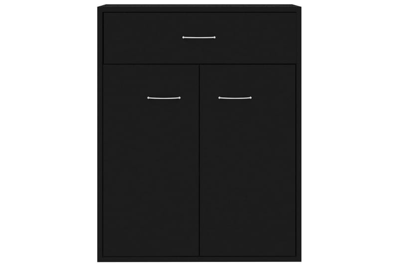 Senkki musta 60x30x75 cm lastulevy - Musta - Säilytys - Säilytyskalusteet - Senkki