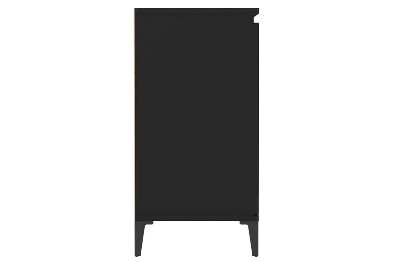 Senkki musta 60x35x70 cm lastulevy - Säilytys - Säilytyskalusteet - Senkki