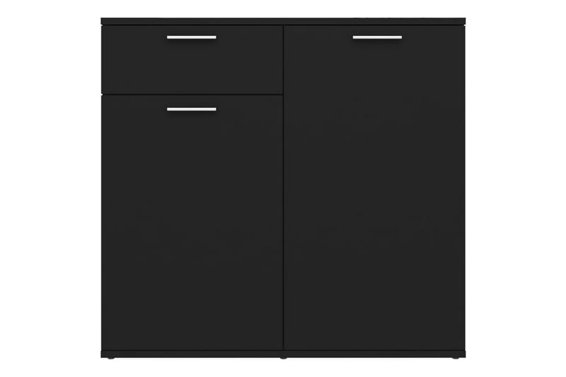 Senkki musta 80x36x75 cm lastulevy - Säilytys - Säilytyskalusteet - Senkki