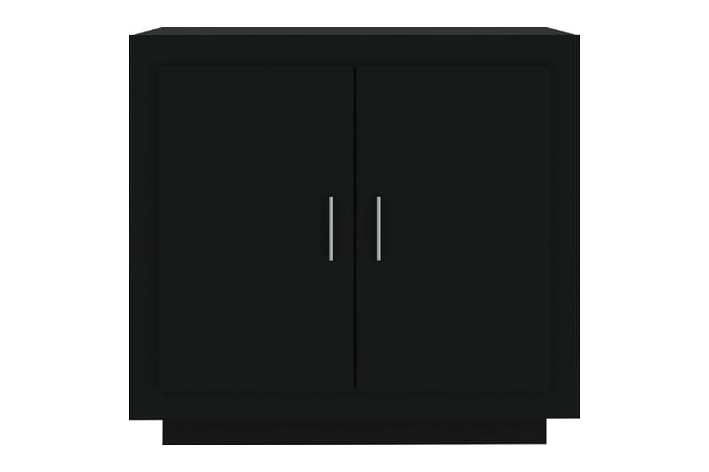 Senkki musta 80x40x75 cm tekninen puu - Musta - Säilytys - Säilytyskalusteet - Senkki