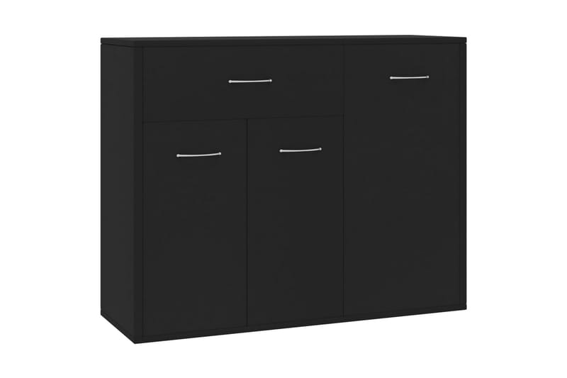 Senkki musta 88x30x70 cm lastulevy - Musta - Säilytys - Säilytyskalusteet - Senkki