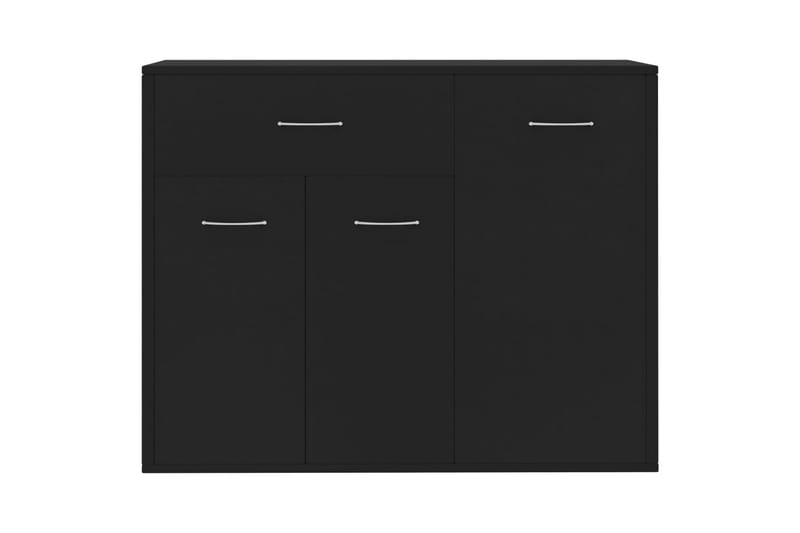 Senkki musta 88x30x70 cm lastulevy - Musta - Säilytys - Säilytyskalusteet - Senkki