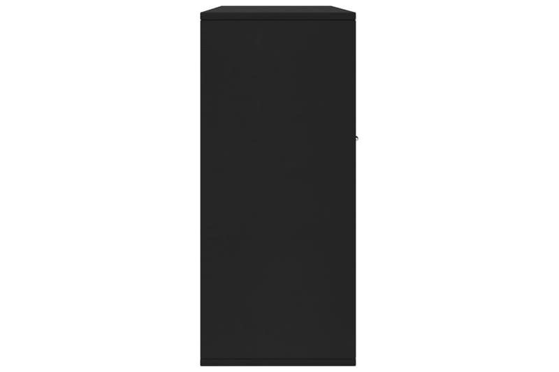 Senkki musta 88x30x70 cm lastulevy - Musta - Säilytys - Säilytyskalusteet - Senkki