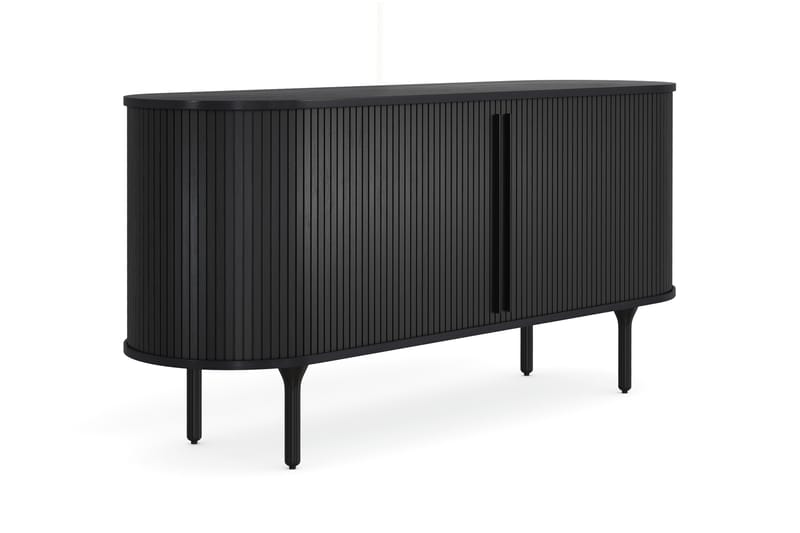 Senkki Neandir 150x45 cm Massiivipuu - Musta - Säilytys - Säilytyskalusteet - Senkki