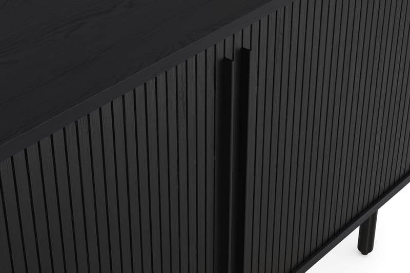 Senkki Neandir 150x45 cm Massiivipuu - Musta - Säilytys - Säilytyskalusteet - Senkki