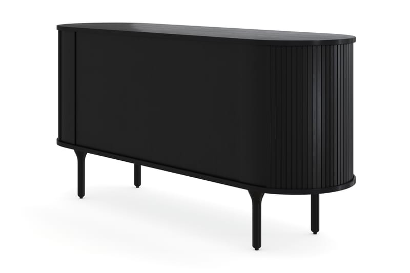 Senkki Neandir 150x45 cm Massiivipuu - Musta - Säilytys - Säilytyskalusteet - Senkki