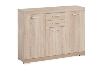 Senkki Rhonda 130 cm - Vaalea Tammi - Säilytys - Säilytyskalusteet - Senkki
