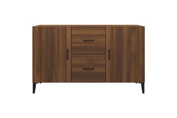 Senkki ruskea tammi 100x36x60 cm tekninen puu - Ruskea - Säilytys - Säilytyskalusteet - Senkki