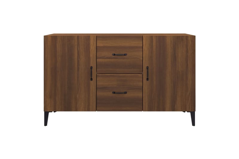 Senkki ruskea tammi 100x36x60 cm tekninen puu - Ruskea - Säilytys - Säilytyskalusteet - Senkki