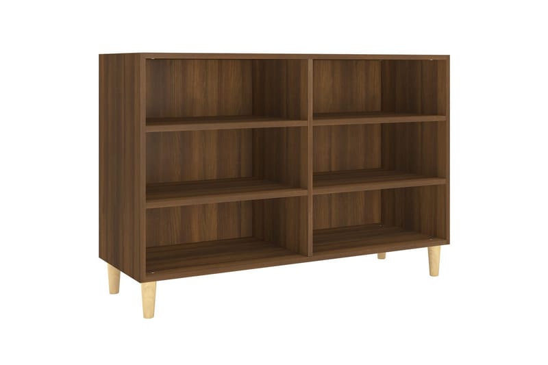 Senkki ruskea tammi 103,5x35x70 cm lastulevy - Ruskea - Säilytys - Säilytyskalusteet - Senkki