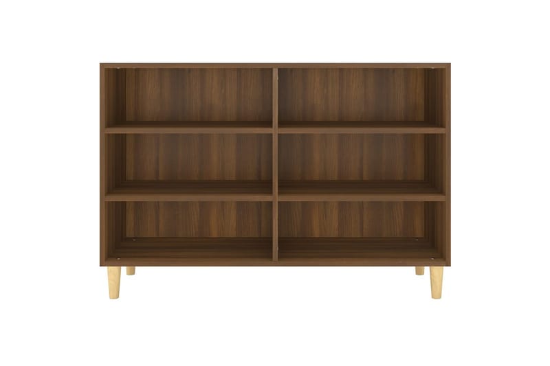 Senkki ruskea tammi 103,5x35x70 cm lastulevy - Ruskea - Säilytys - Säilytyskalusteet - Senkki