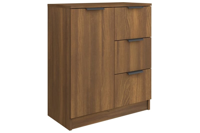 Senkki ruskea tammi 60x30x70 cm tekninen puu - Ruskea - Säilytys - Säilytyskalusteet - Senkki