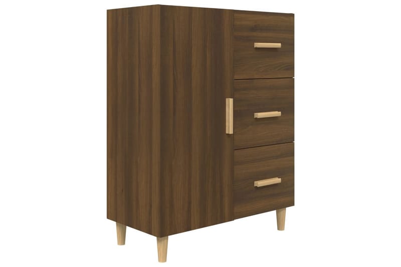 Senkki ruskea tammi 69,5x34x90 cm tekninen puu - Ruskea - Säilytys - Säilytyskalusteet - Senkki