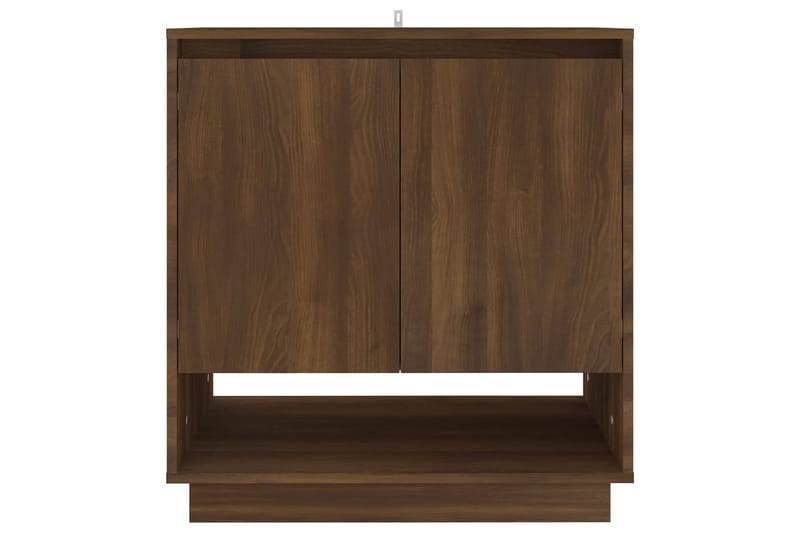 Senkki ruskea tammi 70x41x75 cm lastulevy - Ruskea - Säilytys - Säilytyskalusteet - Senkki