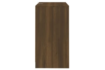 Senkki ruskea tammi 70x41x75 cm lastulevy - Ruskea - Säilytys - Säilytyskalusteet - Senkki