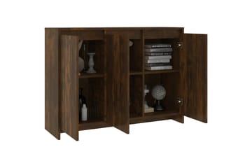 Senkki savutammi 102x33x75 cm lastulevy - Ruskea - Säilytys - Säilytyskalusteet - Senkki