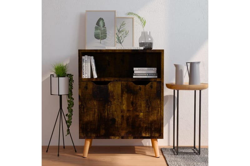 Senkki savutammi 60x30x72 cm lastulevy - Ruskea - Säilytys - Säilytyskalusteet - Senkki