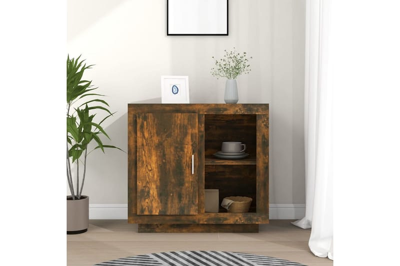 Senkki savutammi 80x40x75 cm - Ruskea - Säilytys - Säilytyskalusteet - Senkki