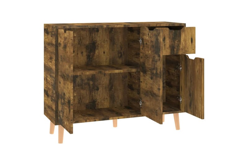 Senkki savutammi 90x30x72 cm lastulevy - Ruskea - Säilytys - Säilytyskalusteet - Senkki