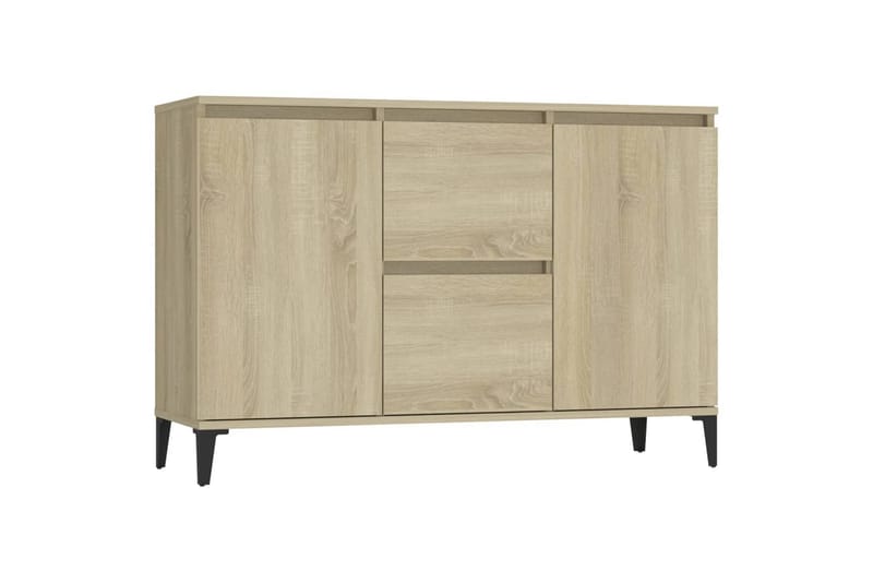 Senkki Sonoma-tammi 104x35x70 cm lastulevy - Ruskea - Säilytys - Säilytyskalusteet - Senkki