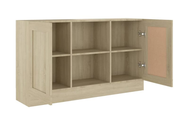 Senkki Sonoma-tammi 120x30,5x70 cm lastulevy - Ruskea - Säilytys - Säilytyskalusteet - Senkki