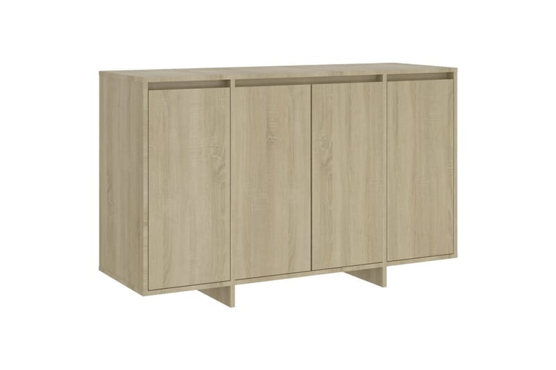 Senkki Sonoma-tammi 120x41x75 cm lastulevy - Beige - Säilytys - Säilytyskalusteet - Senkki