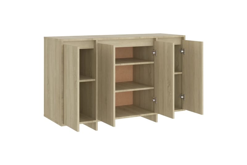 Senkki Sonoma-tammi 120x41x75 cm lastulevy - Beige - Säilytys - Säilytyskalusteet - Senkki