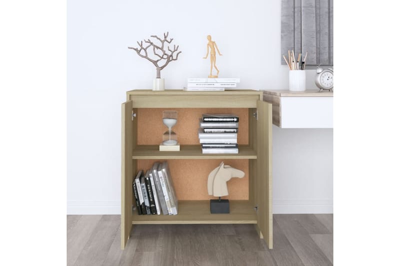 Senkki Sonoma-tammi 70x40x73,5 cm lastulevy - Beige - Säilytys - Säilytyskalusteet - Senkki