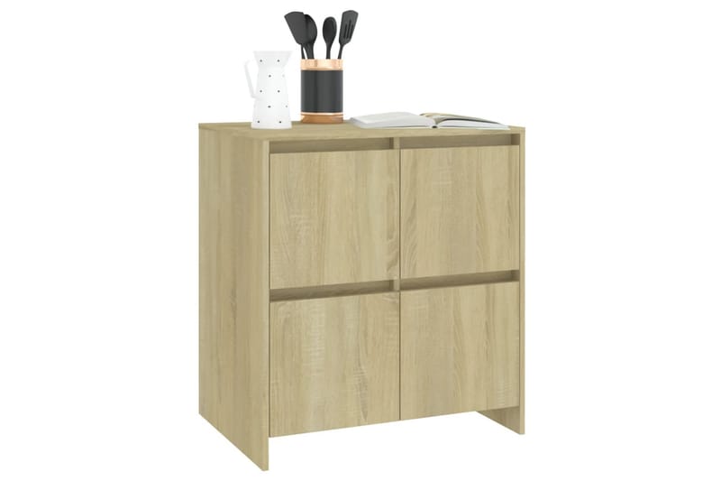 Senkki Sonoma-tammi 70x41x75 cm lastulevy - Ruskea - Säilytys - Säilytyskalusteet - Senkki
