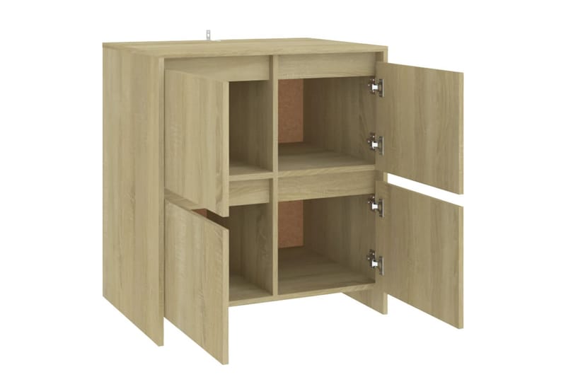 Senkki Sonoma-tammi 70x41x75 cm lastulevy - Ruskea - Säilytys - Säilytyskalusteet - Senkki