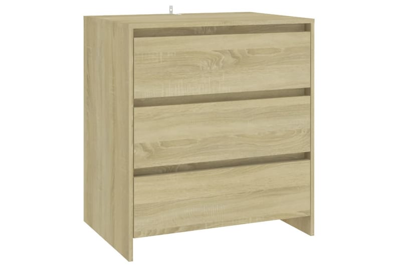 Senkki Sonoma-tammi 70x41x75 cm lastulevy - Ruskea - Säilytys - Säilytyskalusteet - Senkki