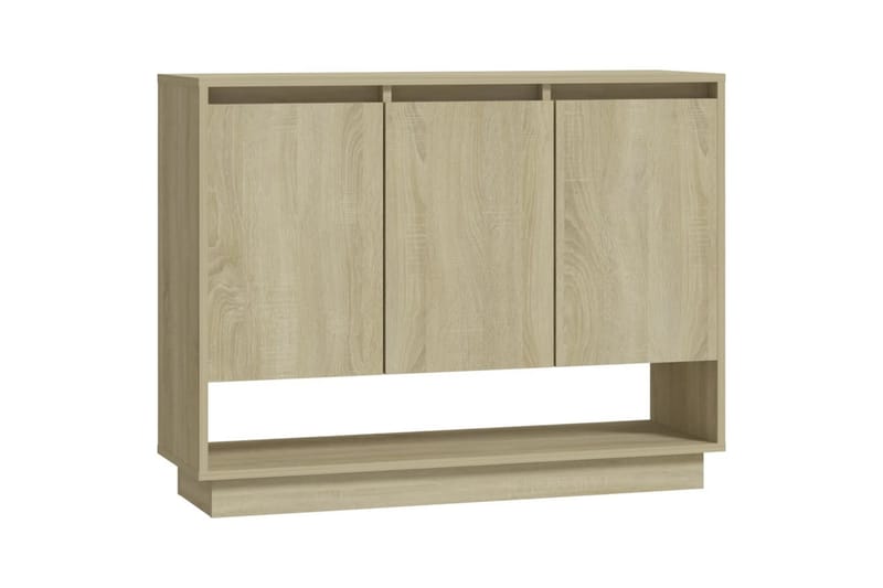 Senkki Sonoma-tammi 97x31x75 cm lastulevy - Beige - Säilytys - Säilytyskalusteet - Senkki