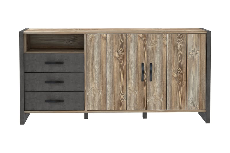 Senkki Strelcha 43x190 cm - Ruskea/Harmaa - Säilytys - Säilytyskalusteet - Senkki