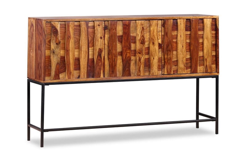 Senkki Täysi seesampuu 120x30x80 cm - Ruskea - Säilytys - Säilytyskalusteet - Senkki