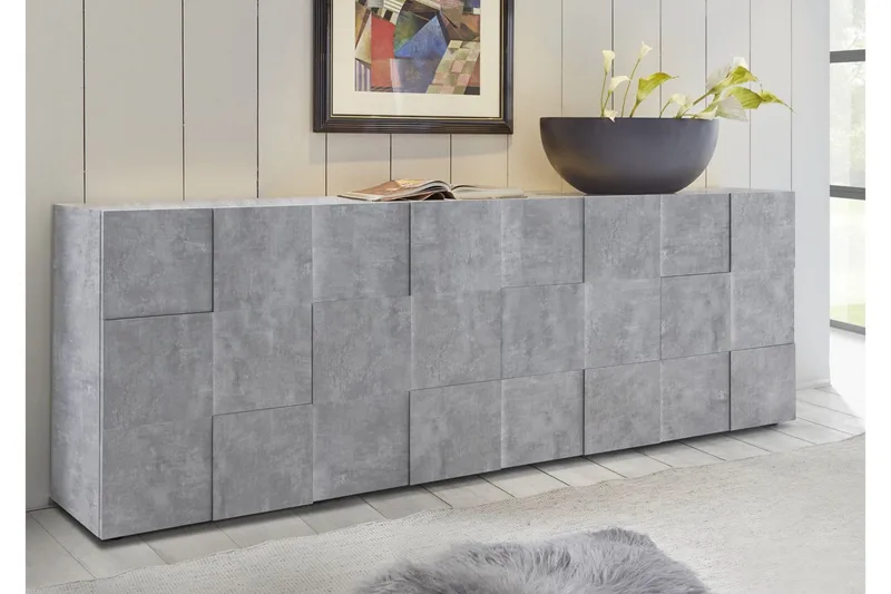 Senkki Tabor 241x42 cm, Harmaa