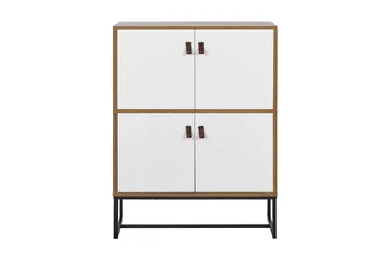Senkki Tajarja 76x39 cm - Vaaleanruskea/valkoinen - Säilytys - Säilytyskalusteet - Senkki