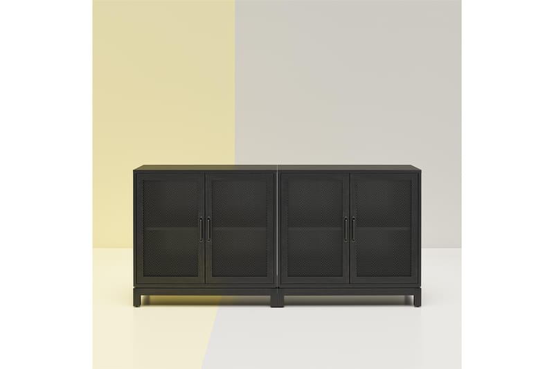 Senkki Tess 85,3x40,1 cm Musta - Dorel Home - Säilytys - Säilytyskalusteet - Senkki