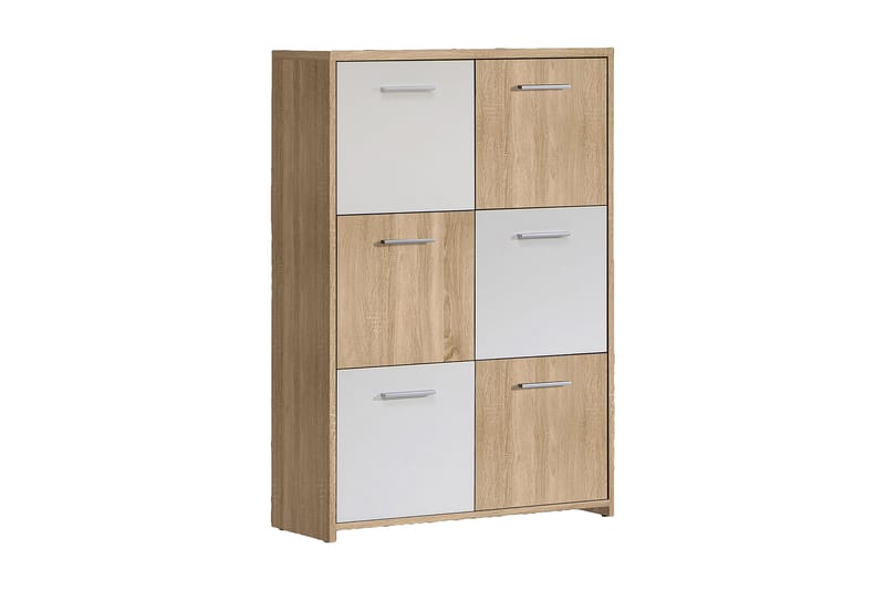 Senkki Tiffannee 77x113 cm - Ruskea/Valkoinen - Säilytys - Säilytyskalusteet - Senkki