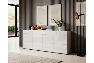Senkki Torrao 39x208 cm - Valkoinen - Säilytys - Säilytyskalusteet - Senkki
