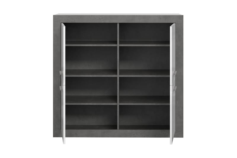 Senkki Uzunkop 41x113 cm - Harmaa/Valkoinen - Säilytys - Säilytyskalusteet - Senkki